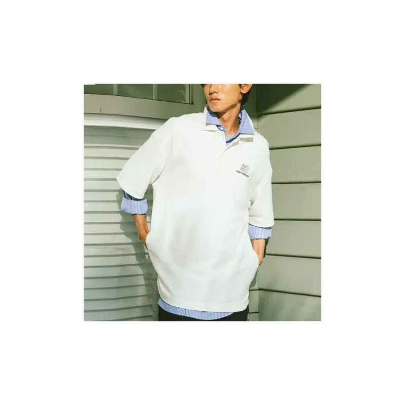New Balance Polo Shirts Men Beige-2