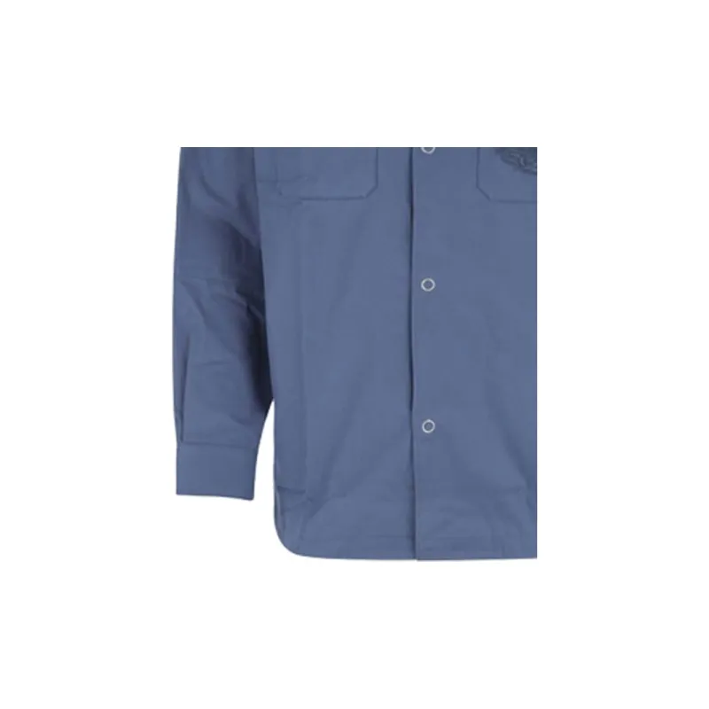 KENZO Classic Tiger Head Shirt Men's Blue-5