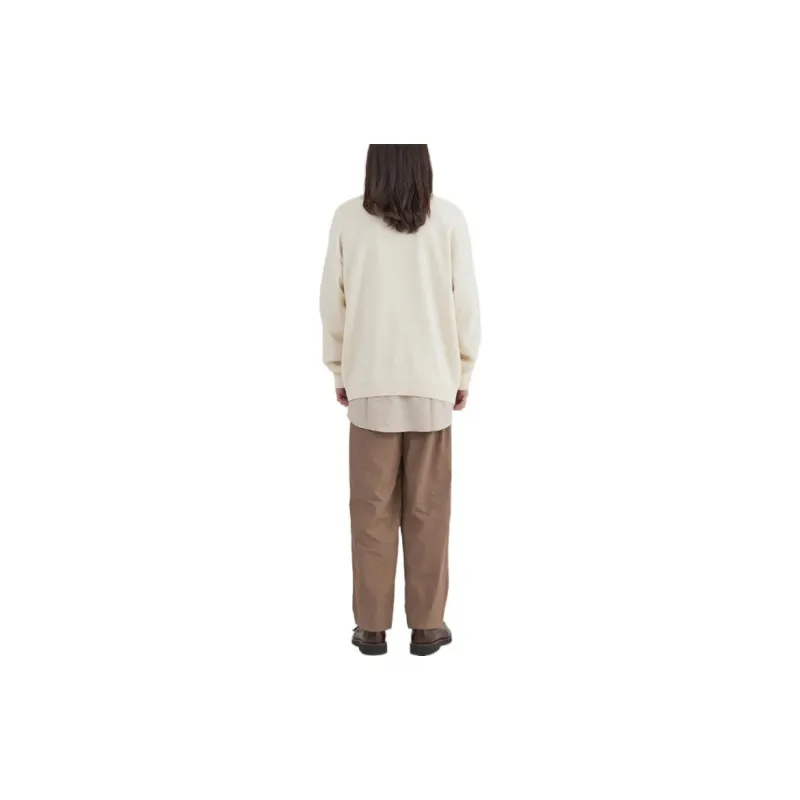 COVERNAT Knitwear Unisex Ivory-3