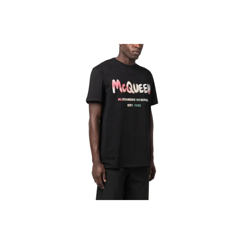 Alexander McQueen SS23 T Shirt Men's Black-2