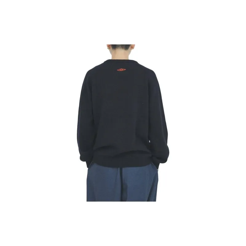 Umbro x JOURNAL STANDARD FW24 UMBRO EX STADIUM Sweater Unisex Black-4