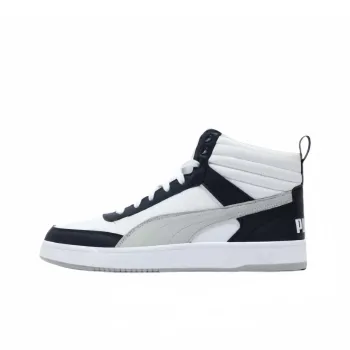 PUMA Slip Resistant Mid Top Skateboard Shoes Unisex White