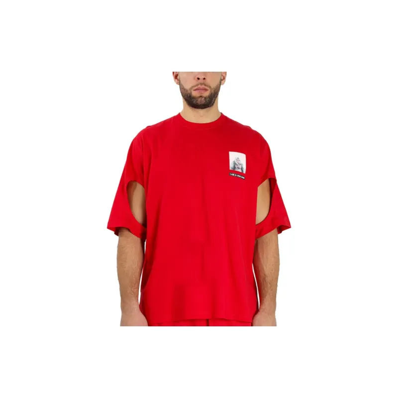 Burberry T Shirts Men Red-3