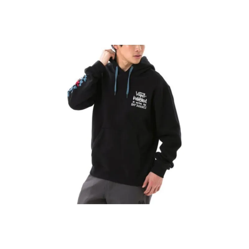 Vans X KROOKED Sweatshirt Men's Black-1