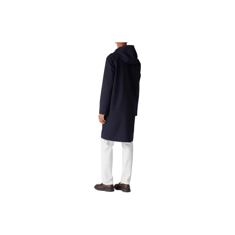 Loro Piana Coats Men Navy-4