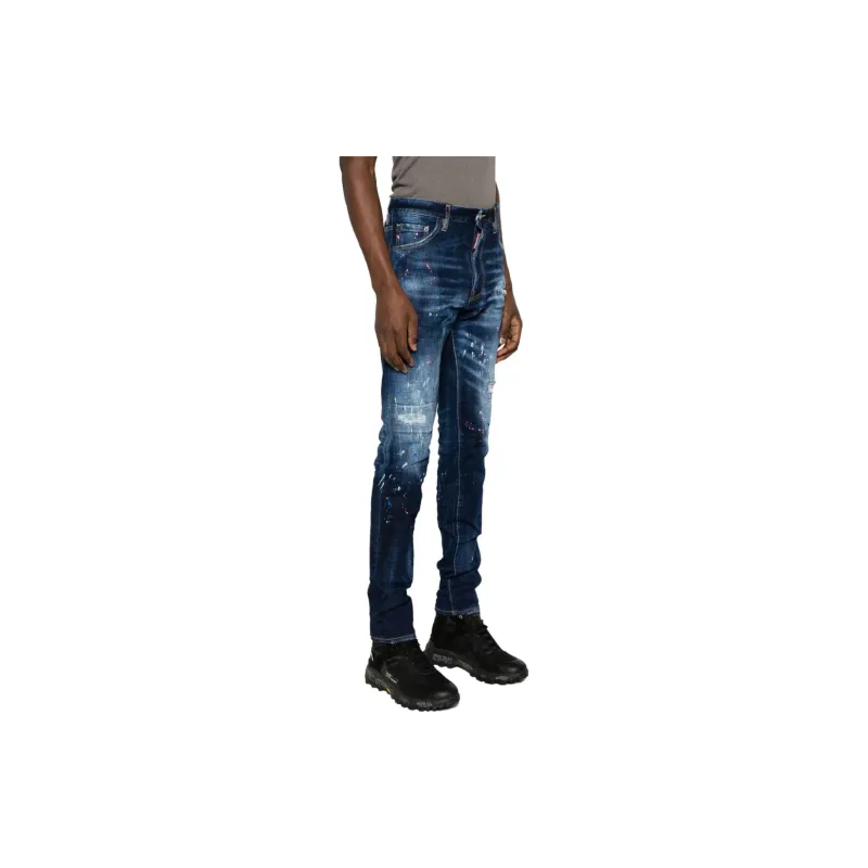 Dsquared2 Cool Guy Distressed Skinny Jeans-3