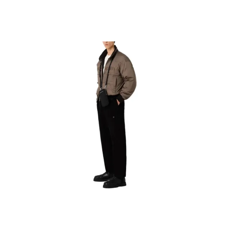 EMPORIO ARMANI FW23 Puffer Jacket Men's Brown-5