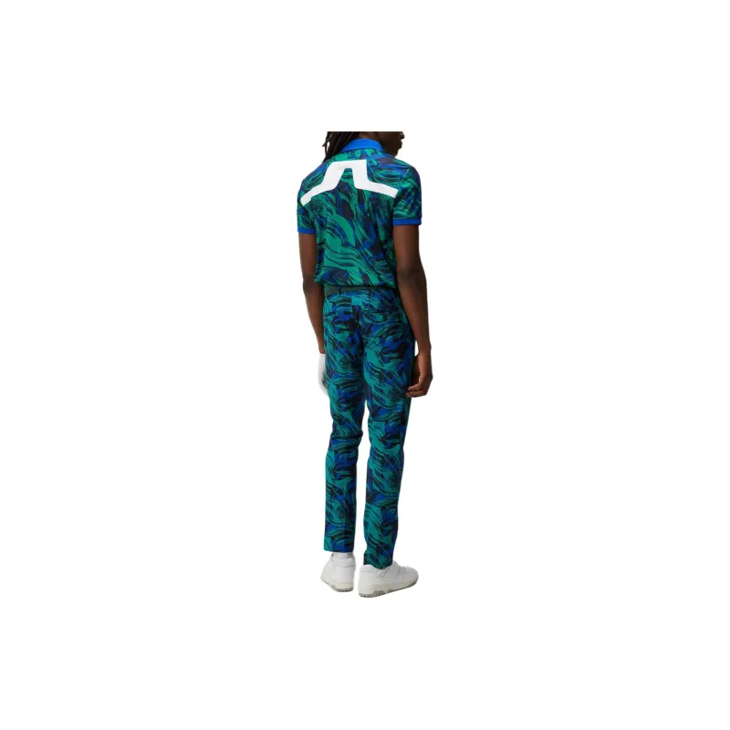 J.Lindeberg Kv Regular Fit Print Polo Shirt Men's Multicolor-3