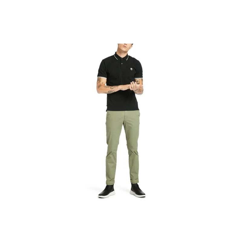 Timberland Polo Shirts Men Black-1