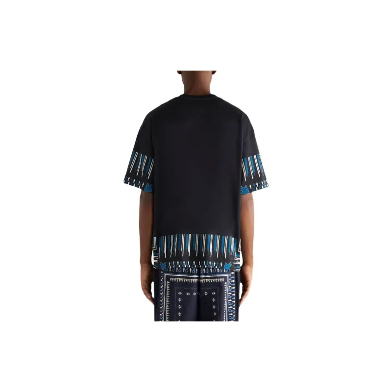 ETRO Graphic Pattern Short Sleeved T Shirt-3