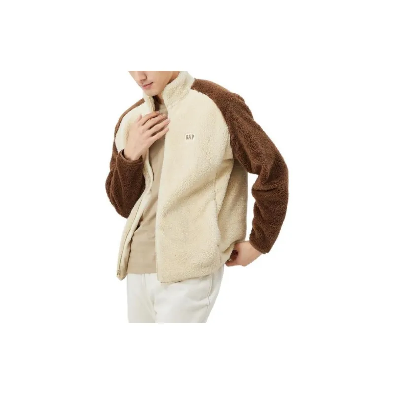 GAP Sweatshirts Men Beige Brown-2