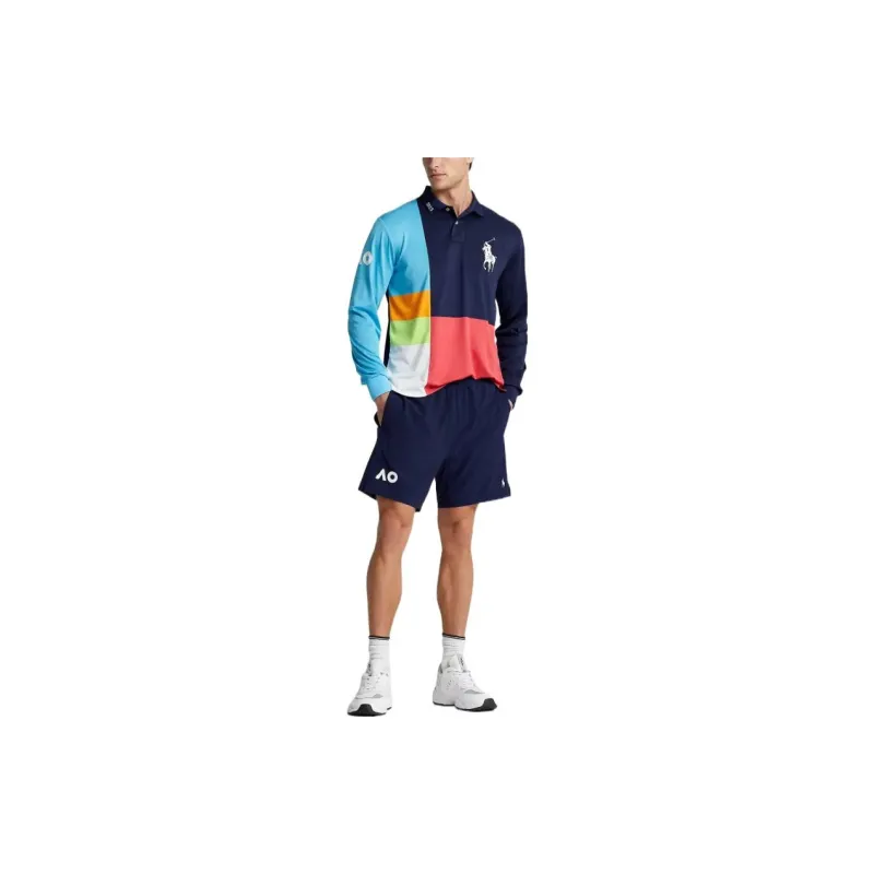 Polo Ralph Lauren Casual Shorts Men Marine Blue-1