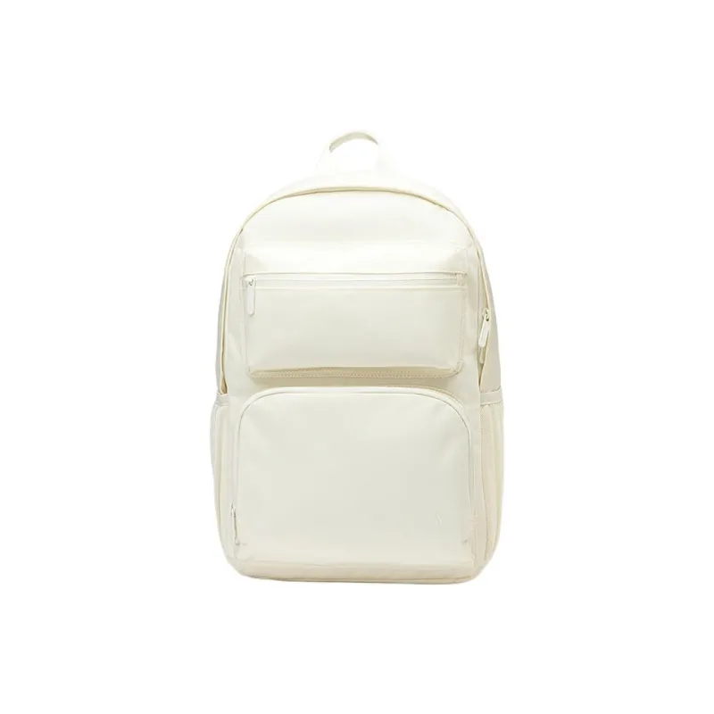 Skechers Fabric Backpack Regular Unisex Cream White-0