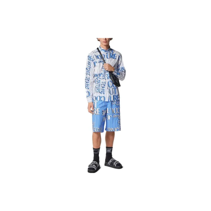 VERSACE JEANS COUTURE Shirts Men White-1