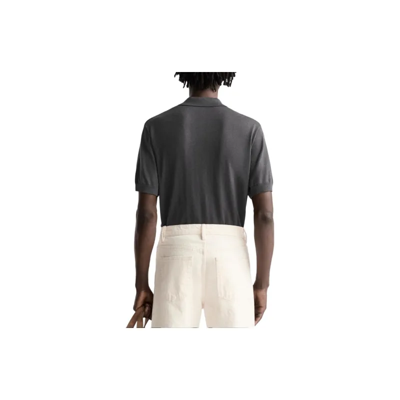 ZARA Polo Shirts Men Cement-3