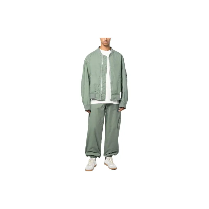 Maison Mihara Yasuhiro Cargo Pants Men Yellow Green-1