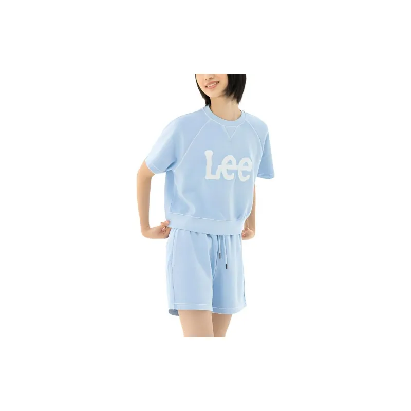 Lee T-Shirts Unisex Blue-7