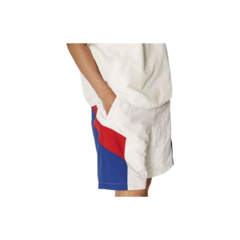 Reebok TWIN VECTOR Casual Shorts Men's Gray White-6