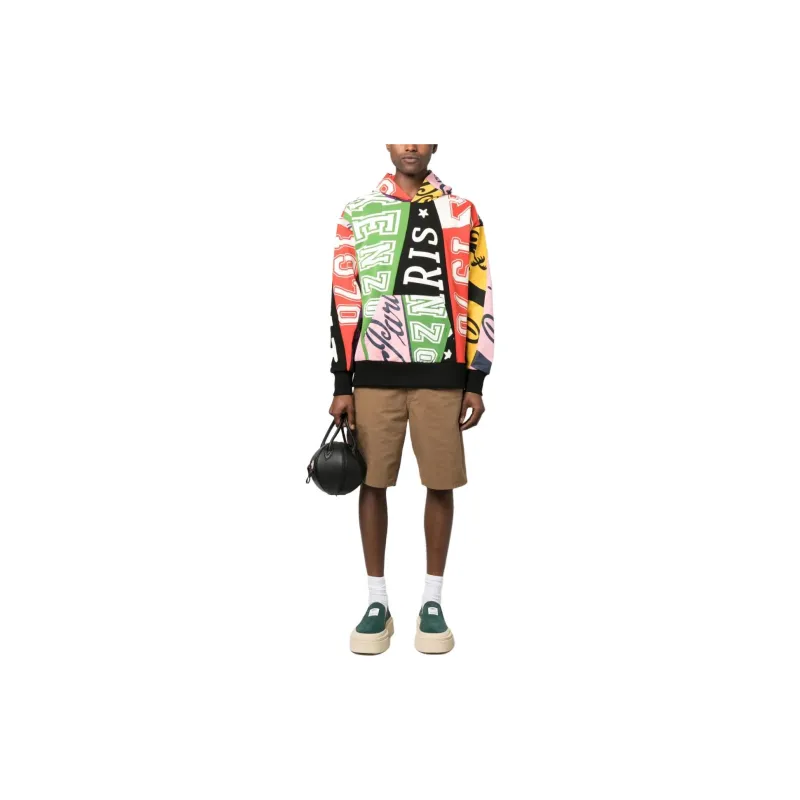 KENZO Flag Long Sleeved Hoodie-3