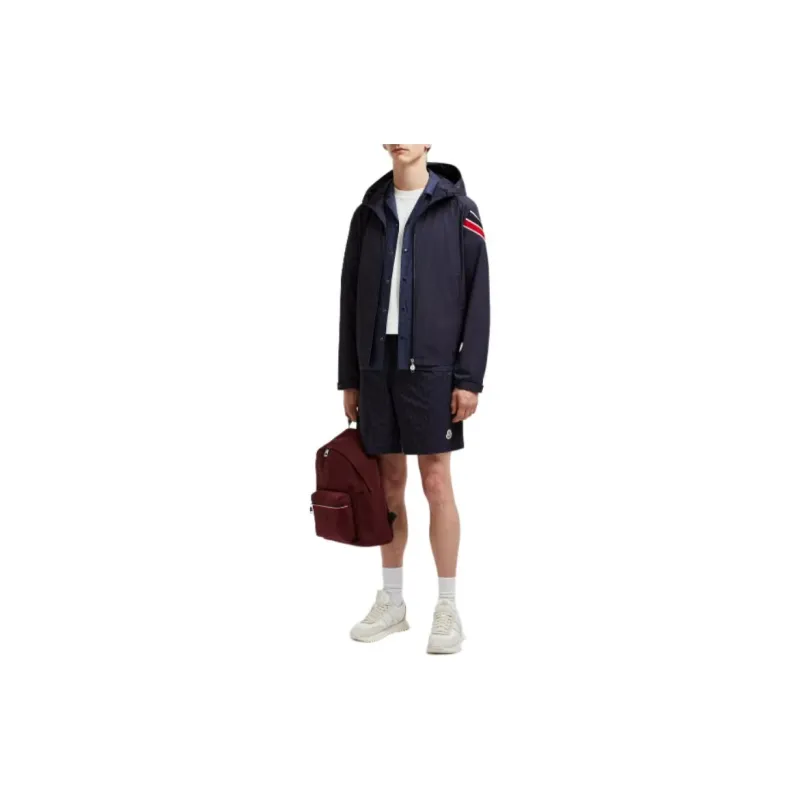 Moncler Monogram print Drawstring Swim Shorts-3