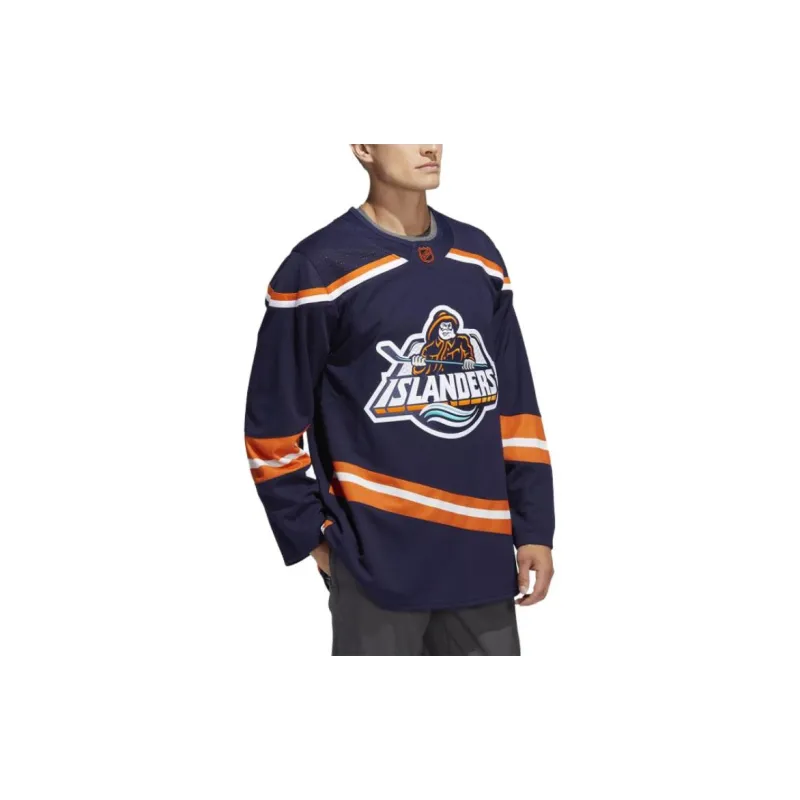Adidas Islanders Authentic Reverse Retro Wordmark Jersey-4