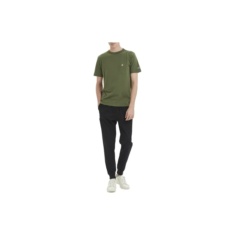 Champion T Shirt Japan Version Unisex Dark Green-3