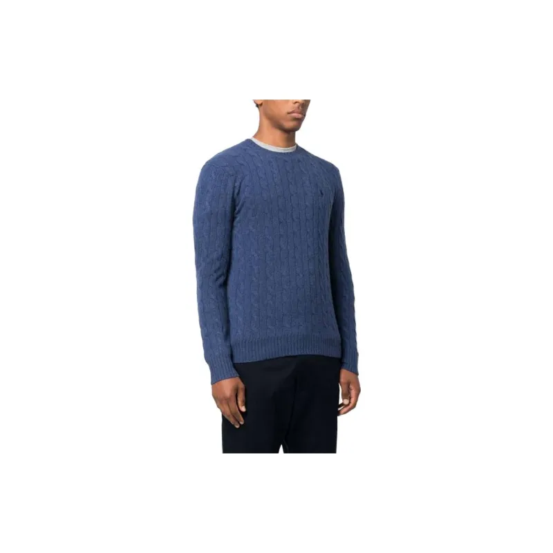 Polo Ralph Lauren Pony Embroidered Cable Knit Jumper-2