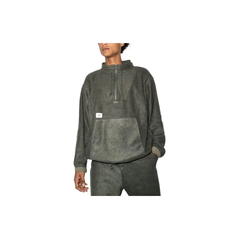 WTAPS Territory Logo patch Sweatshirt-3
