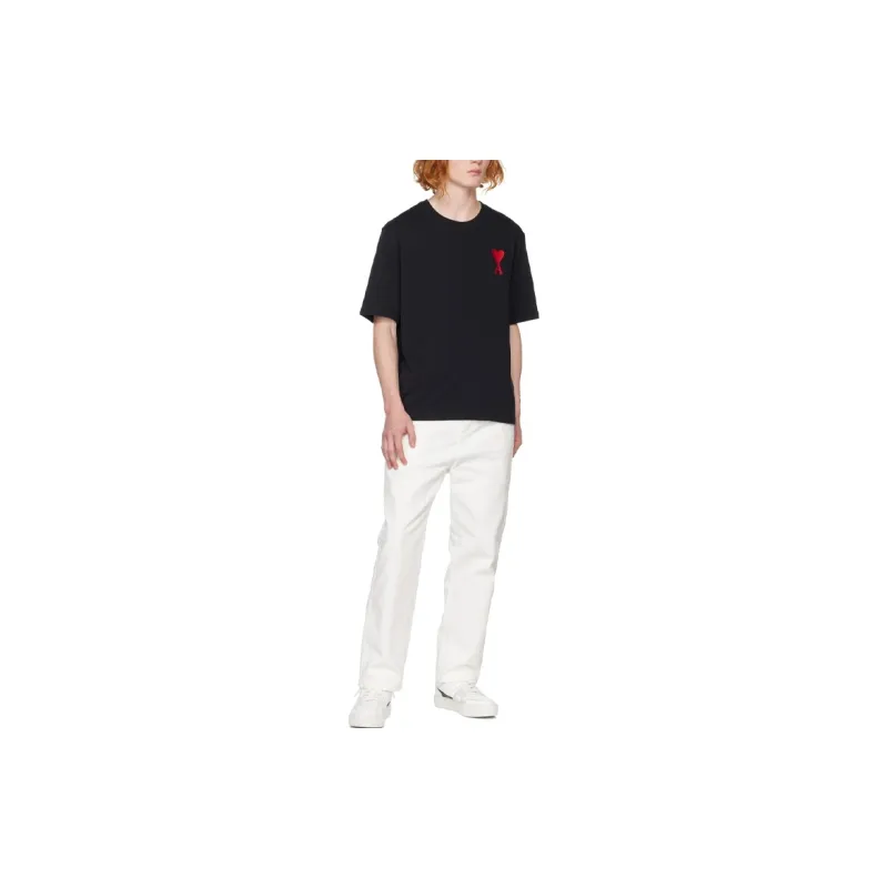 AMIPARIS Chain Stitch T Shirt-1