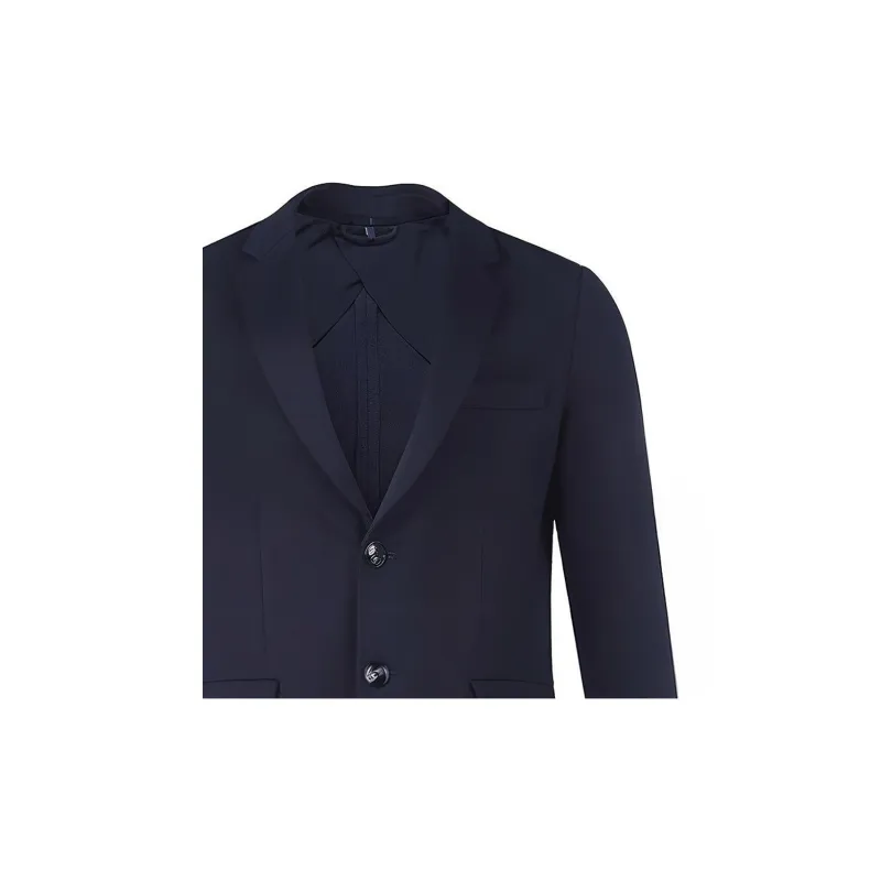 EMPORIO ARMANI Stitched Jersey Single Breasted Jacket-5