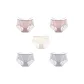 5 Pack (Pink+Pink+Ecru+Gray Blue+Gray Blue)
