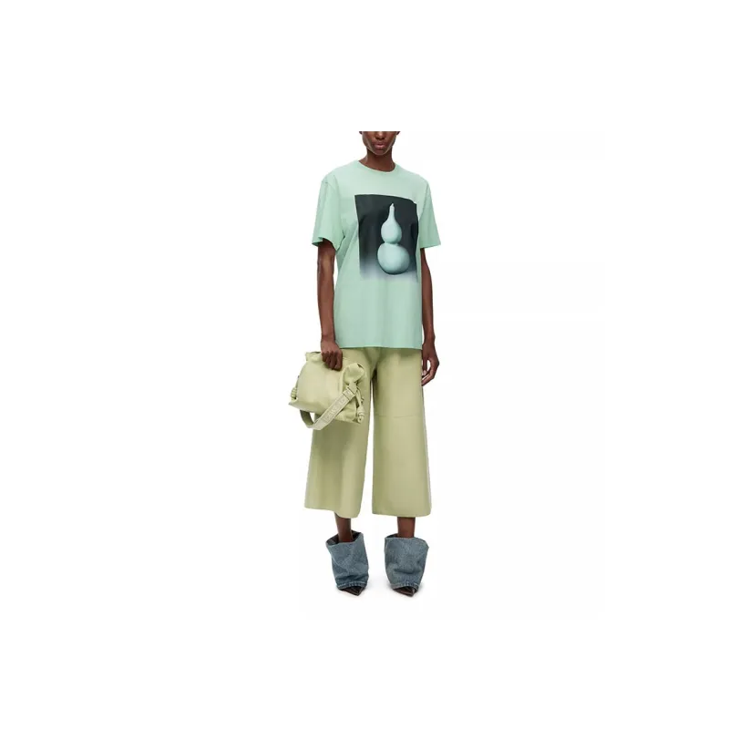 LOEWE SS23 T Shirt Unisex Green-1