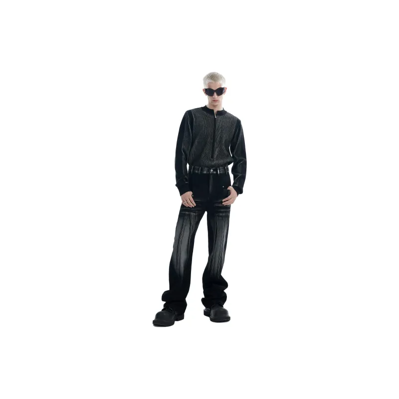 TIWILLTANG FW23 Jeans Unisex Tranquil Black-2