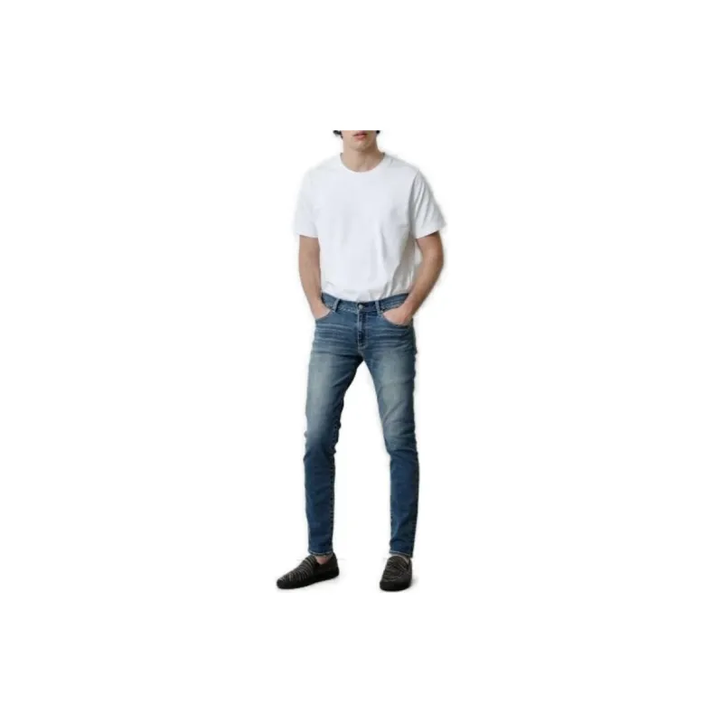 MOUSSY Jeans Men Blue-2