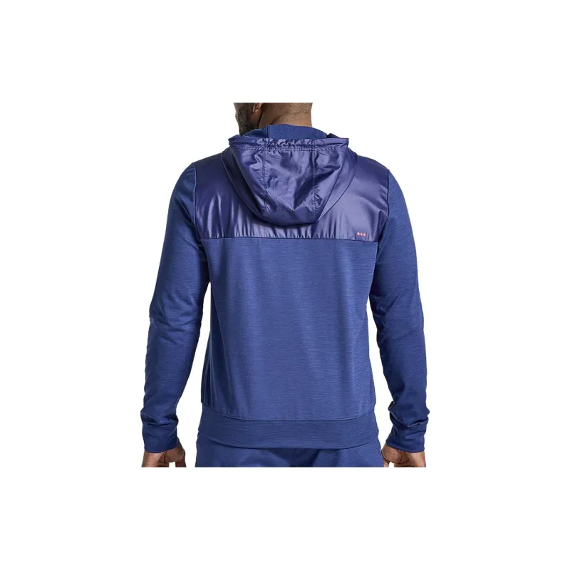 Saucony Solstice Zip Hoody Jackets Men Purple Blue-2