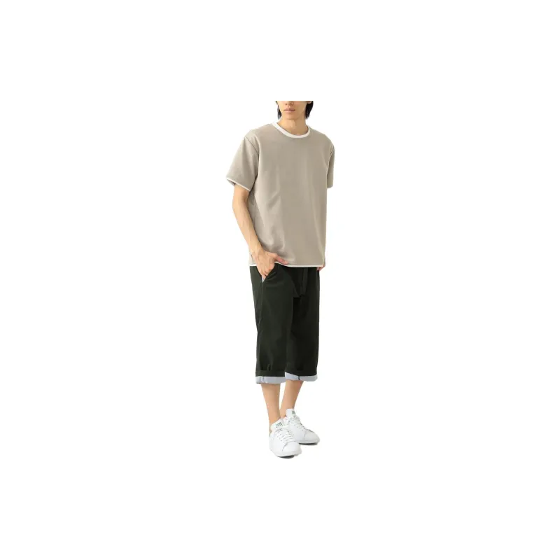 Beams T Shirts Men Light Umber-3