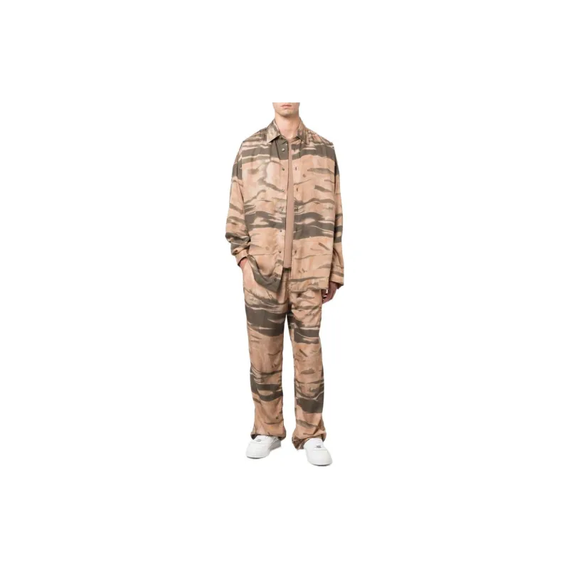 DIESEL Casual Pants Men Camouflage-1