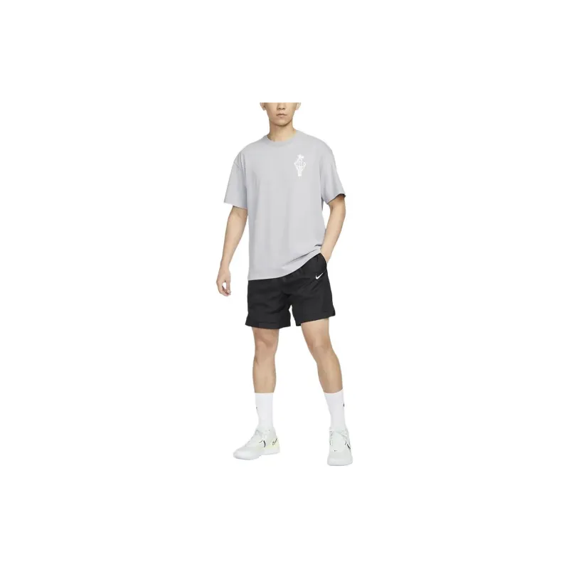 Nike T Shirts Men Wolf Gray-2