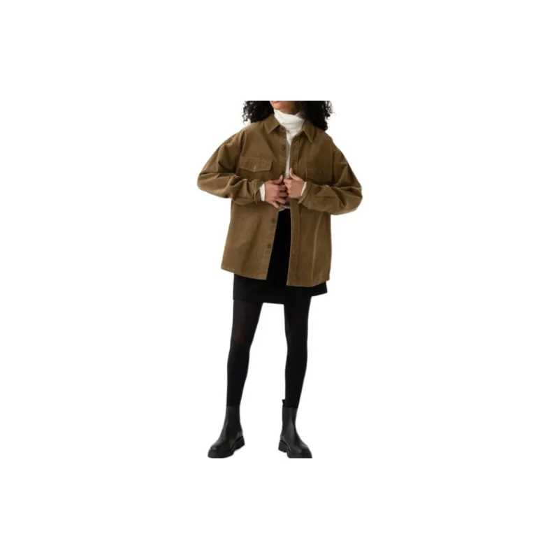 UNIQLO Jackets Coats Unisex Dark Brown-4