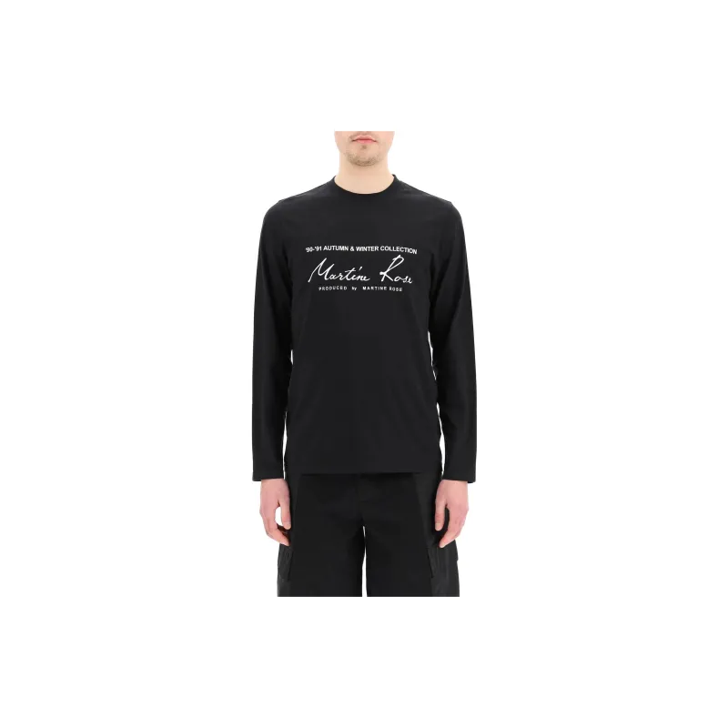 Martine Rose T Shirts Men Black-1