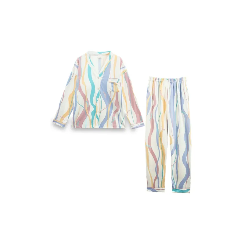 Sleeping Beauty Pajama Set Women's White-0