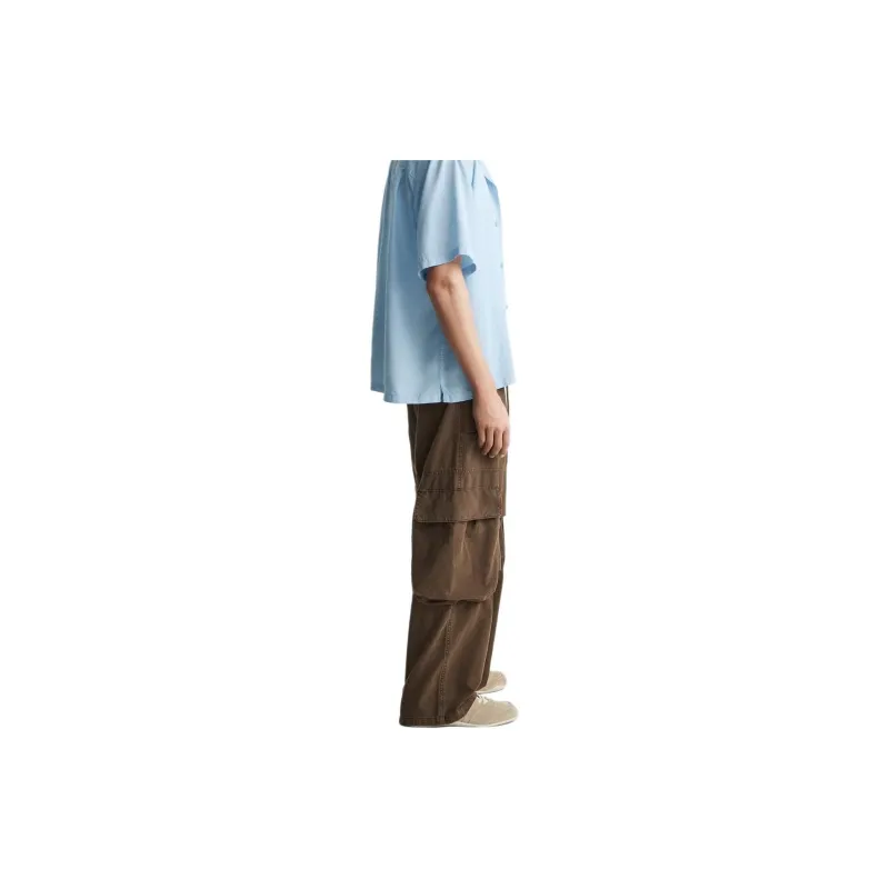 ZARA Cargo Pants Men Brown-3