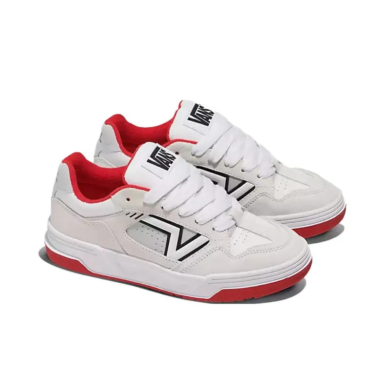 Upland Vans 'White Red'-1