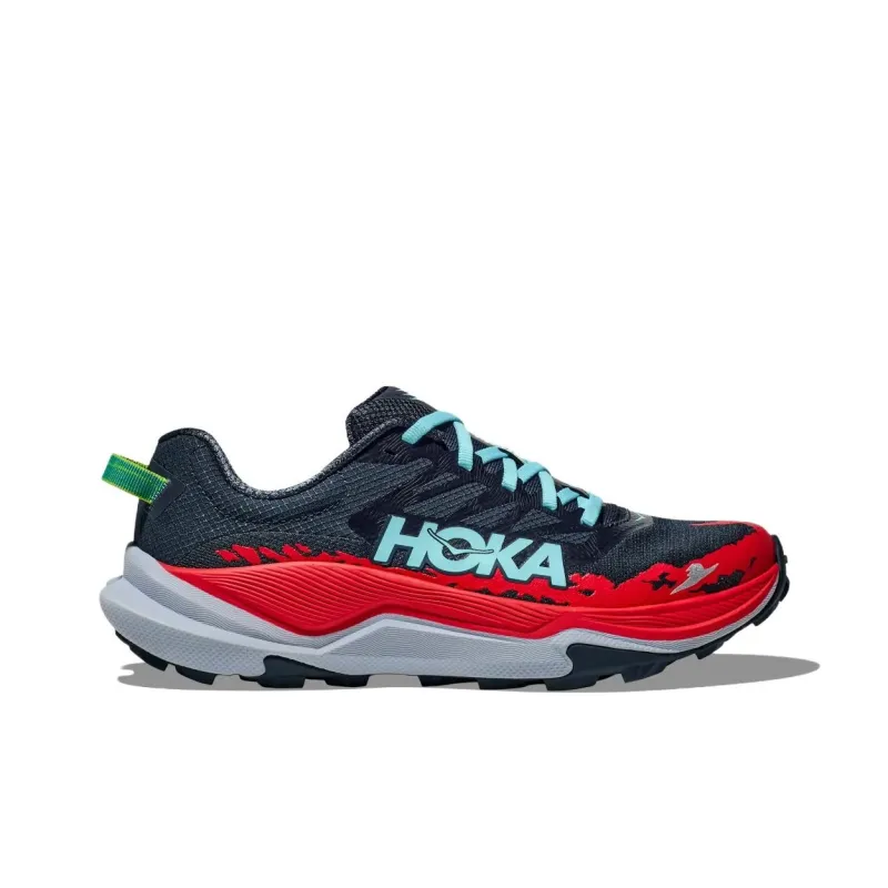 HOKA ONE ONE Anti Slip Wear Resistant Low Top Running Shoes Women's Gray Red-1