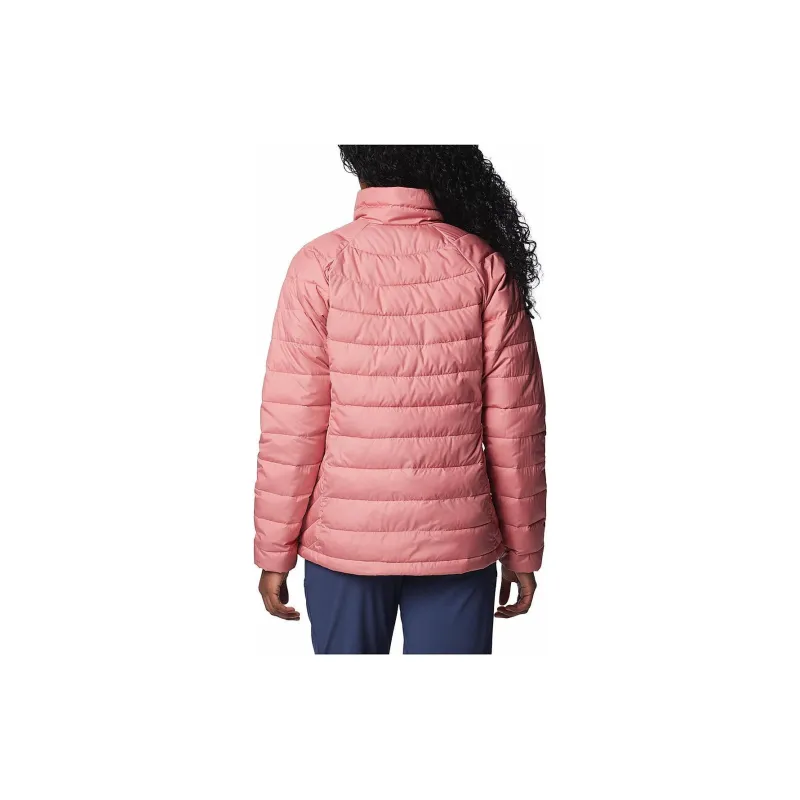 Columbia Omni-HeatPowder Lite 2 Jackets Coats Women's Pink Dragon Orchid-1