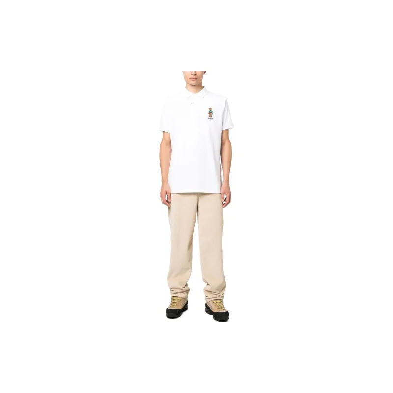 Polo Ralph Lauren Polo Shirts Men White-1