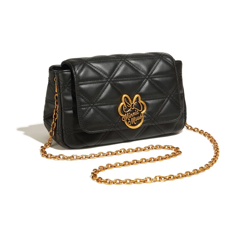 Disney Minnie Series Pu Crossbody Bag, Shoulder Bag Regular Women's Black-10