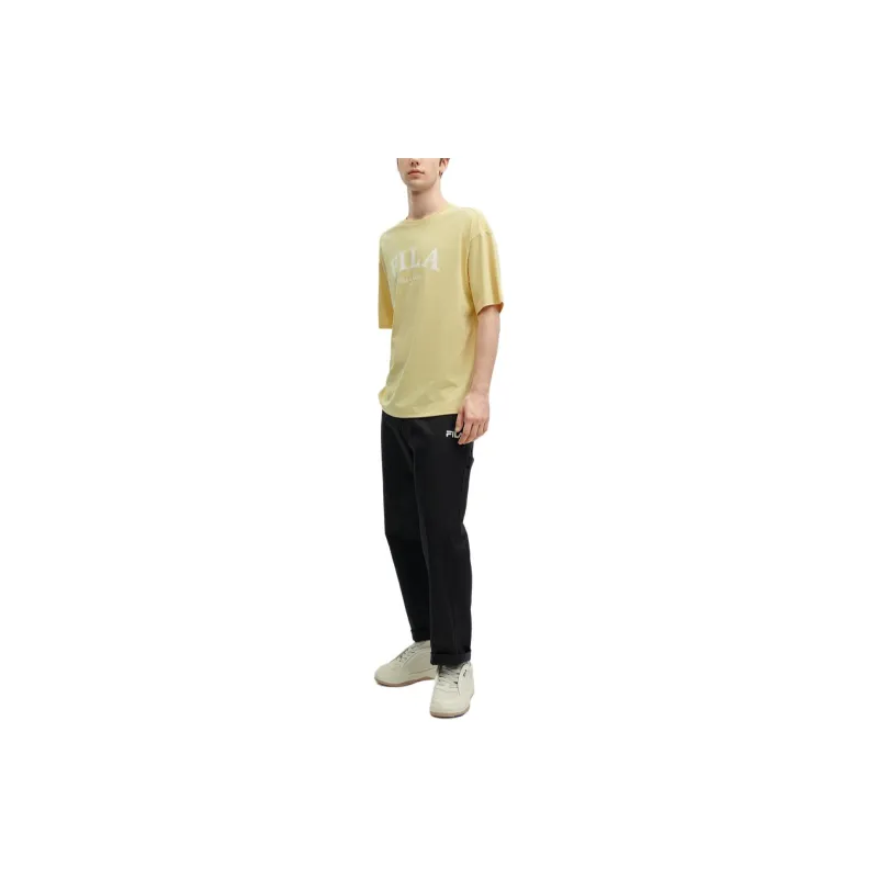 FILA T-Shirt Men's Morning Dawn Yellow-9