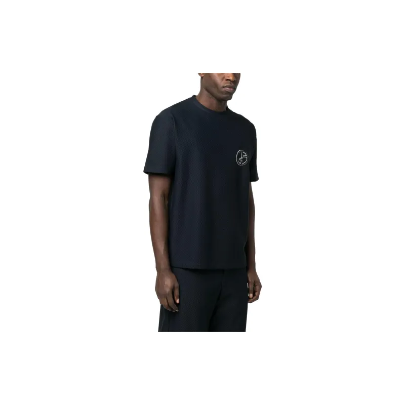 GIORGIO ARMANI SS23 T Shirt Men's Midnight Blue-3