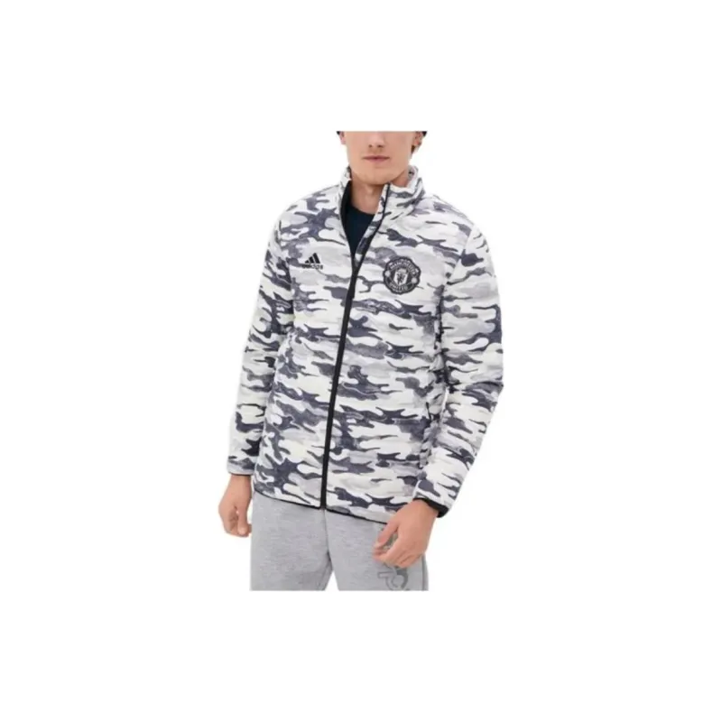 Adidas MUFC Down Jackets Men Black-2